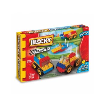 BLOCKY VEHICULOS 70 piezas
