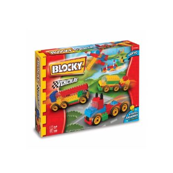 BLOCKY VEHICULOS 140 piezas