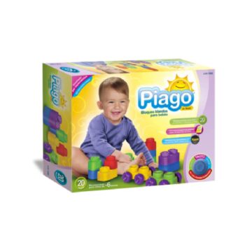 RASTI PIAGO BLOQUE BLANDOS PARA BEBÉS 20PIEZZAS