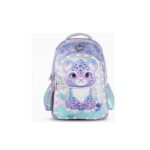 MOCHILA ESPALDA 18´´ SWEET LEOPARD LILA CON LUZ LED