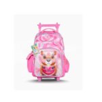 FOOTY MOCHILA CON CARRO 18P CON LUZ CAPYBAG FUCSIA