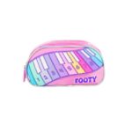 FOOTY CARTUCHERA DOS CIERRES MUSIC LIFE ROSA