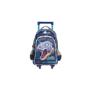 FOOTY MOCHILA CON CARRO 18P CON LUZ TRANSFORMER