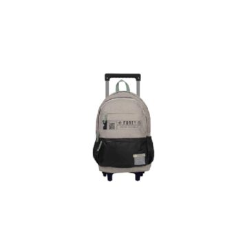 FOOTY MOCHILA CARRO 18″  BIG KIDS NEVER STOP NEGRO