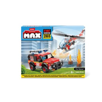 ZURU MAX CITY BOX PLAYSET FIRE RESCUE 265
