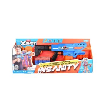 ZURU X-SHOT INSANITY MOTORISED CLIP BLASTER