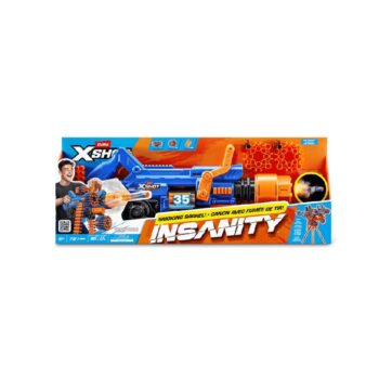 ZURU X-SHOT INSANITY MOTORISED SMOKING BARREL