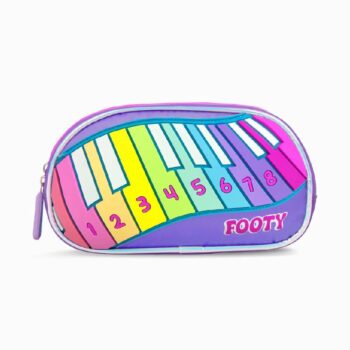 FOOTY CARTUCHERA DOS CIERRES MUSIC LIFE VIOLETA