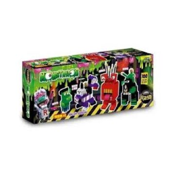 RASTI  MONSTRUOS CAJA X 4 100 PIEZAS