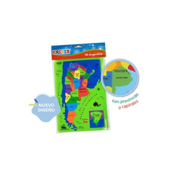 KREKER GOMA EVA MAPA DE ARGENTINA ART 320