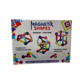DITOYS Magnetik Shapes 64 Pieazas