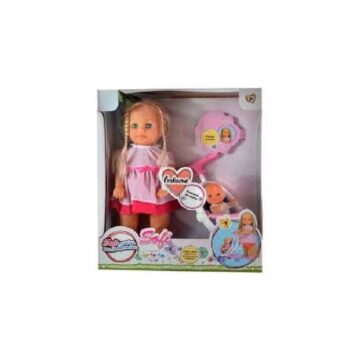 LaLeLu  SOFI CAMINA CON SU HERMANA