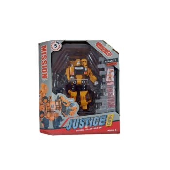 JUGUETECH JUSTICE HERO D ROBOT TRANSFORME
