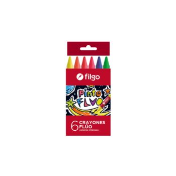 Filgo crayones fluo x 6
