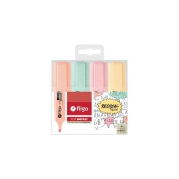 Filgo resaltador text marker x 4 pastel