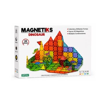 DITOYS Magnetiks Dinosaur 32 Piezas