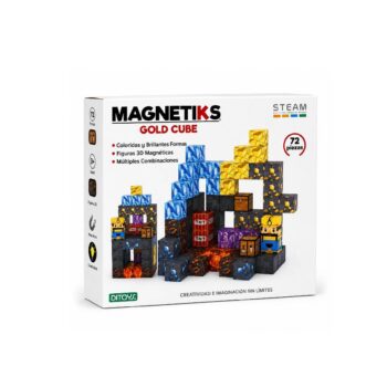 DITOYS Magnetiks Gold Cube 72 Piezas