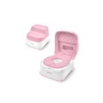 BAÑO ENTRENADOR PARA BEBÉ  COLOR ROSA