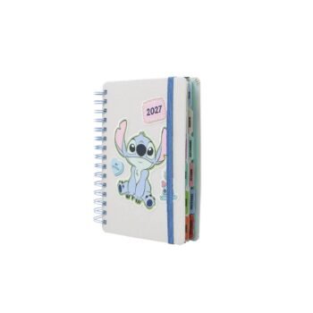 AGENDA STITCH 14X20 DIARIA ESPIRAL MOOVING