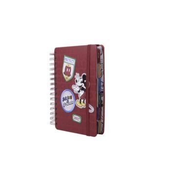 AGENDA MICKEY MOUSE 14X20 DIARIA ESPIRAL MOOVING